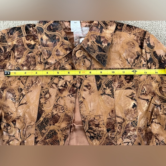 Hendi Boho Brown Cropped Jacket - Picture 7 of 12